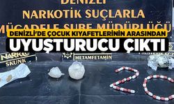 Denizli'de Çocuk kıyafetlerinin arasından uyuşturucu çıktı