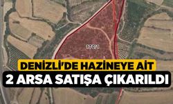 Denizli'de hazineye ait 2 arsa satışa çıkarıldı