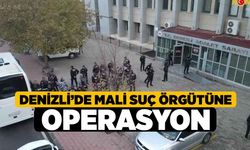 Denizli’de mali suç örgütüne operasyon