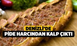 Denizli'de Pide Harcından Kalp Çıktı