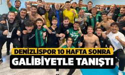 Denizlispor 10 Hafta Sonra Galibiyetle Tanıştı