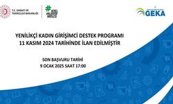 GEKA, Yenilikçi Kadın Girişimci Destek Programını ilan etti