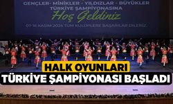 Halk Oyunları Türkiye Şampiyonası başladı