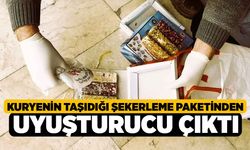 Kuryenin Taşıdığı Şekerleme Paketinden Uyuşturucu Çıktı