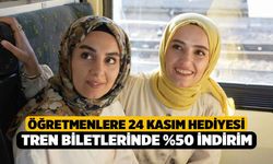 Öğretmene Trende Yarı Yarıya İndirim (24-30 Kasım)