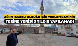 Ağır Hasarlı Olduğu İçin Yıkılan Caminin Yerine Yenisi 3 Yıldır Yapılamadı