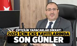 Çiftçiler Dikkat! Gelecek Yıl İçin ÇKS Başvuruları Sona Eriyor