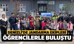 Denizli'de Jandarma İlkokul Öğrencileriyle Etkinlik Yaptı