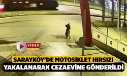 Sarayköy'de Motosiklet Hırsızı Şüpheli Tutuklandı