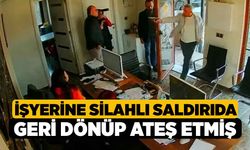 Denizli'de İş Yerinde Silahlı Saldırıda, Geri Dönüp Ateş Etmiş