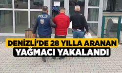 Denizli'de 28 yılla aranan yağmacı yakalandı