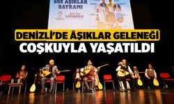 Denizli'de Âşıklar Geleneği Coşkuyla Yaşatıldı