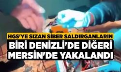 HGS'ye Sızan Siber Saldırganların Biri Denizli'de Diğeri Mersin'de Yakalandı