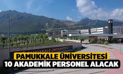 Pamukkale Üniversitesi 10 Akademik Personel Alacak