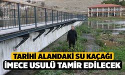 Tarihi Alandaki Su Kaçağı İmece Usulü Tamir Edilecek