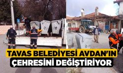 Tavas Belediyesi Avdan'ın çehresini değiştiriyor