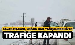 Tavas Makası, Yoğun Kar Yağışı Nedeniyle Trafiğe Kapandı