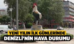 Yeni Yılın İlk Günlerinde Denizli'nin Hava Durumu