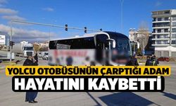 Yolcu Otobüsünün Çarptığı Adam Hayatını Kaybetti