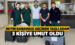 Beyin Kanaması Geçiren Yaşlı Adam 3 Kişiye Umut Oldu