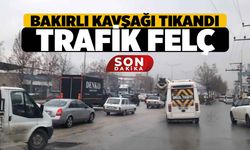 Bakırlı Kavşağında Kaza Trafik Felç Oldu