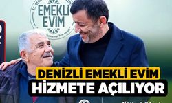 Denizli Emekli Evim hizmete açılıyor