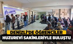 Öğrenciler Huzurevinde Kalanlar İçin Resim Yaptı