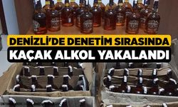 Denizli'de Denetim Sırasında Kaçak Alkol Yakalandı