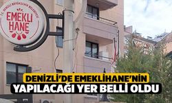 Denizli'de Emeklihane'nin Yapılacağı Yer Belli Oldu