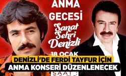 Denizli'de Ferdi Tayfur için anma konseri düzenlenecek