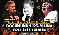 Denizli’de Nazım Hikmet’in doğumunun 123. yılına özel iki etkinlik