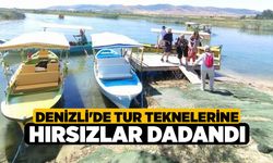 Denizli'de Tur Teknelerine Hırsızlar Dadandı