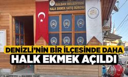 Denizli'nin Bir İlçesi'nde Daha Halk Ekmek Açıldı