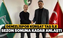 Denizlispor Kürşat Taş ile sezon sonuna kadar anlaştı