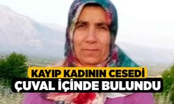 2 Gündür Aranan Kadın, Komşusunun Bahçesinde Çuval İçinde Bulundu