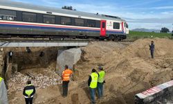 Menfez çalışması nedeniyle durdurulan tren seferleri başladı