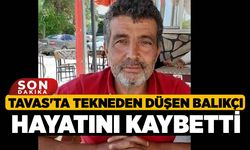 Tavas'ta Tekneden Düşen Balıkçı Hayatını Kaybetti