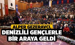 Alper Gezeravcı, Denizlili gençlerle bir araya geldi