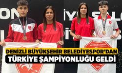 Denizli Büyükşehir Belediyespor’dan Türkiye Şampiyonluğu geldi