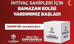 Denizli Büyükşehir ihtiyaç sahiplerine Ramazan kolisi ulaştıracak