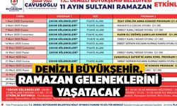 Denizli Büyükşehir, Ramazan geleneklerini yaşatacak