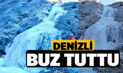 Denizli buz tuttu