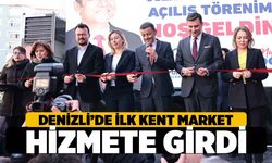 Denizli’de İlk Kent Market Yoğun Katılımla Açıldı