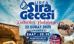 Denizli’de Urfa Sıra Gecesi ile "Kültürler Buluşuyor"