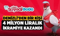 Denizli’den Bir Kişi 4 Milyon Liralık İkramiye Kazandı