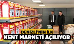 Denizli’nin ilk Kent Marketi Açılıyor