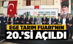 Ege Tarım Fuarı’nın 20.’Si Açıldı