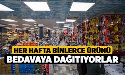 Her hafta binlerce ürünü bedavaya dağıtıyorlar