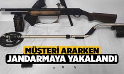 Müşteri Ararken Jandarmaya Yakalandı