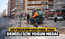 Büyükşehir’den pırıl pırıl Denizli için yoğun mesai